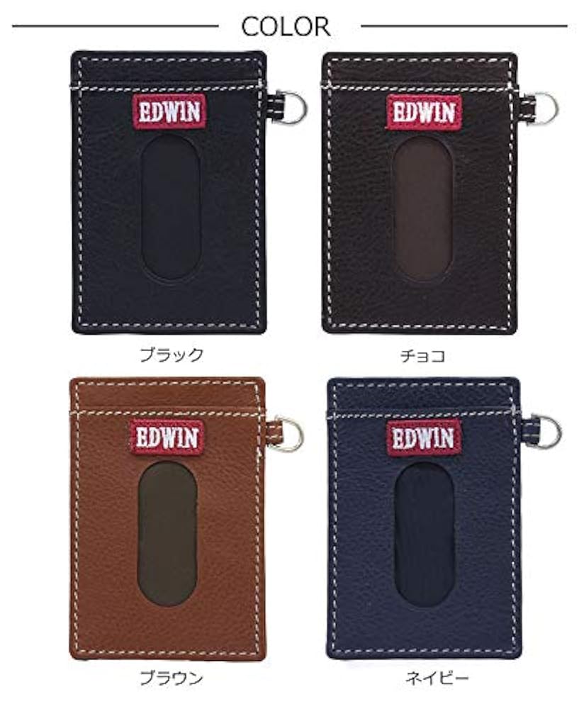 Amazon.co.jp: EDWIN（エドウィン） パスケース 定期入れ